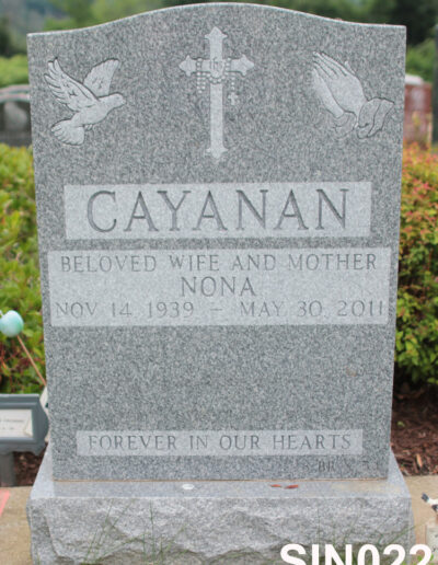 Single Monuments Westchester - High-quality single granite